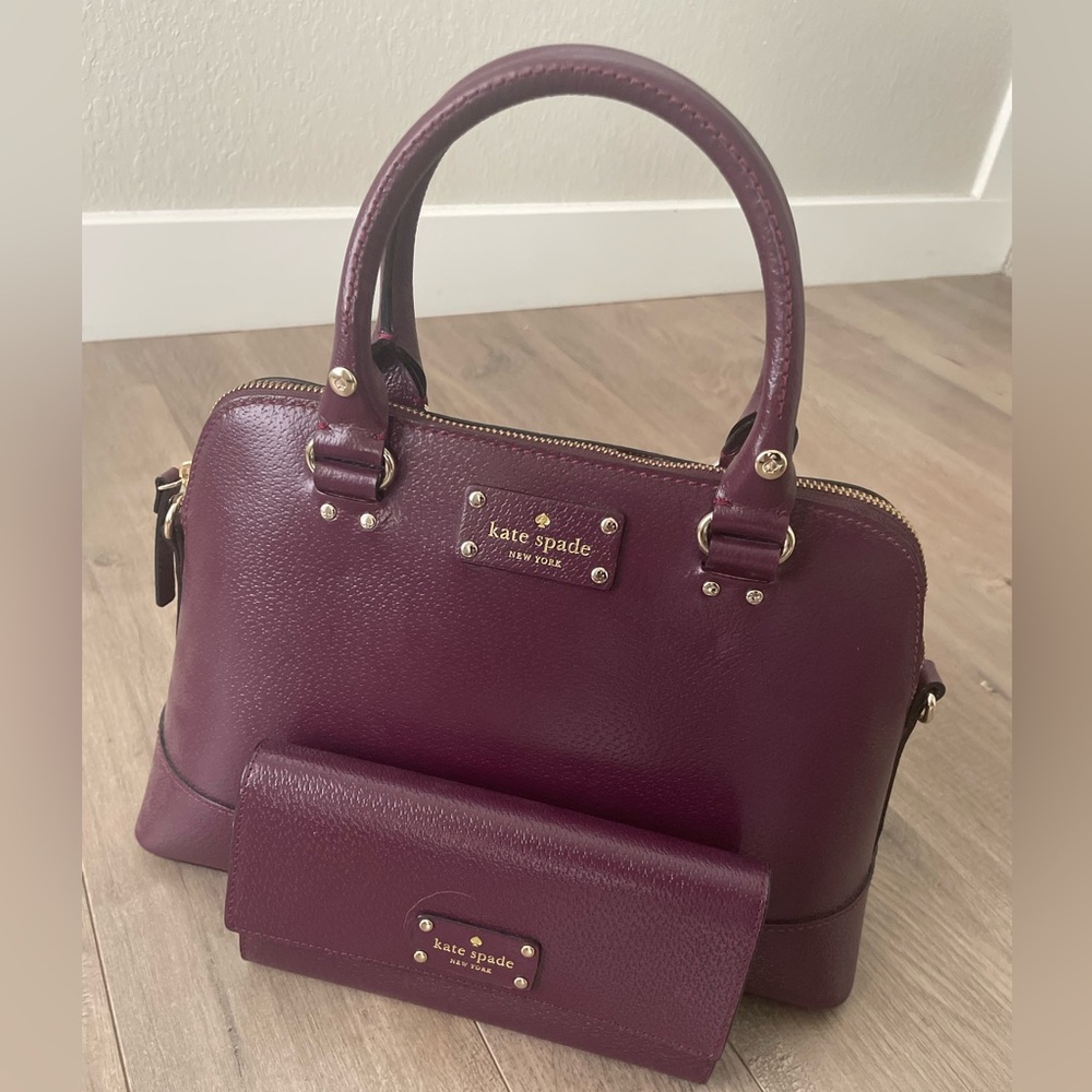 Kate Spade Wellesley Small Rachelle Purse and Wellesley Jean Wallet NWT